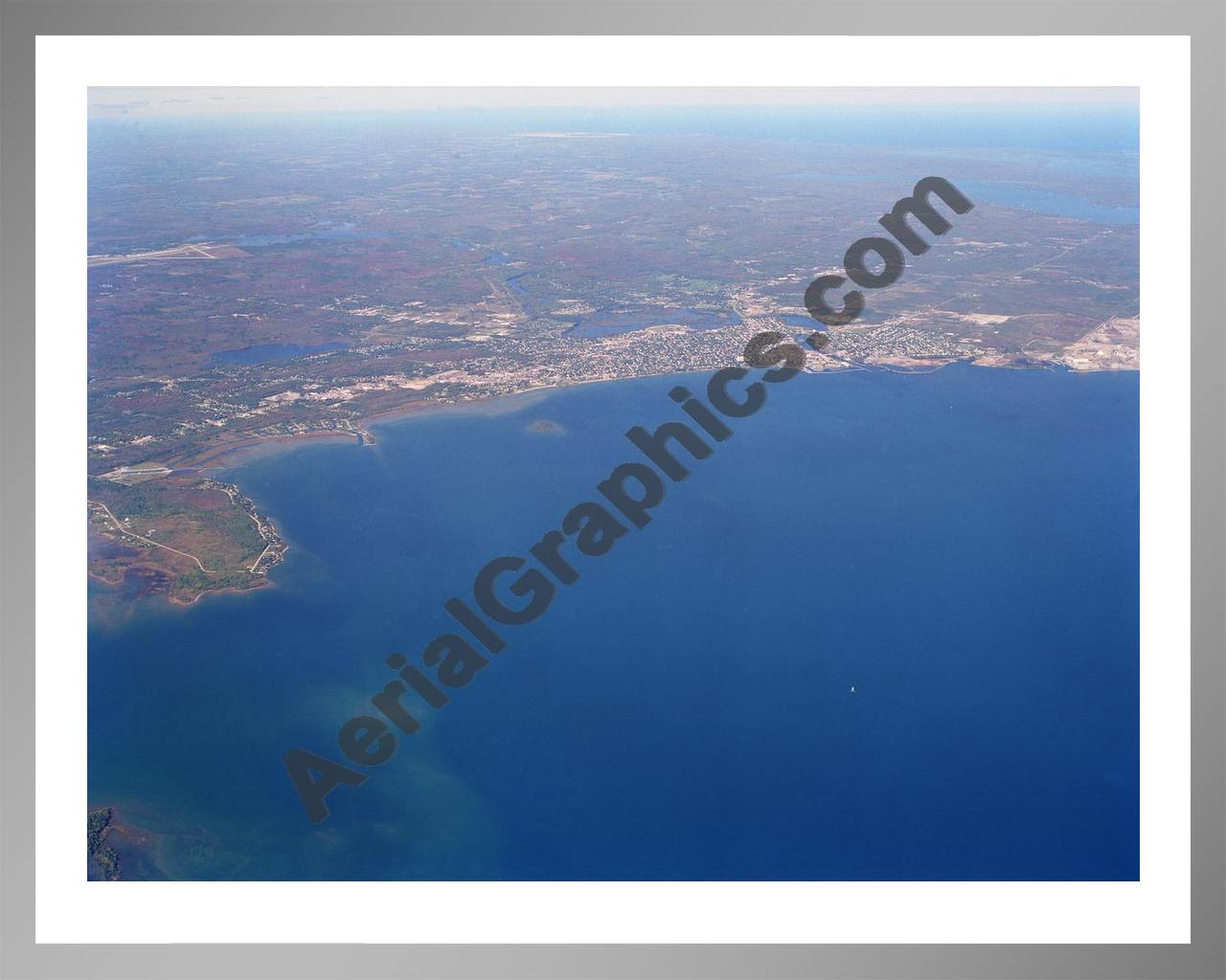 Aerial image of [1019] Alpena with Silver Metal frame