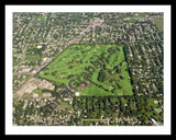 Aerial image of [1091] Kent Country Club with Black Metal frame