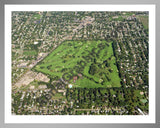 Aerial image of [1091] Kent Country Club with Silver Metal frame