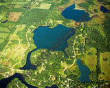 Aerial image of [1288] Mirror Lake in Jackson, MI with No frame