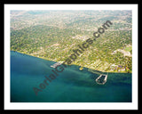 Aerial image of [1308] Saint Clair Shoreline F20 with Black Metal frame