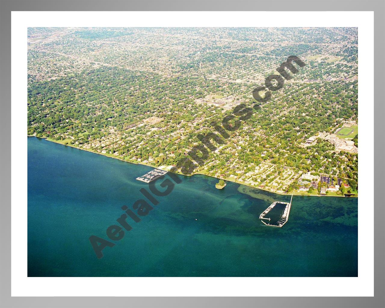 Aerial image of [1308] Saint Clair Shoreline F20 with Silver Metal frame