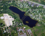 Aerial image of [1444] Geneva Lake in Oakland, MI with No frame