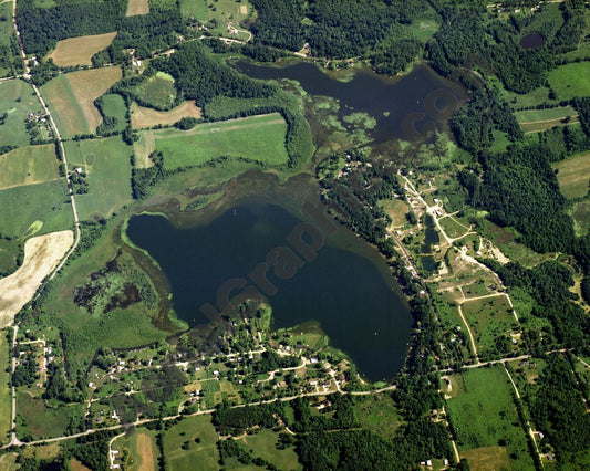 Aerial image of [1526] Guernsey Lake in Barry, MI with No frame