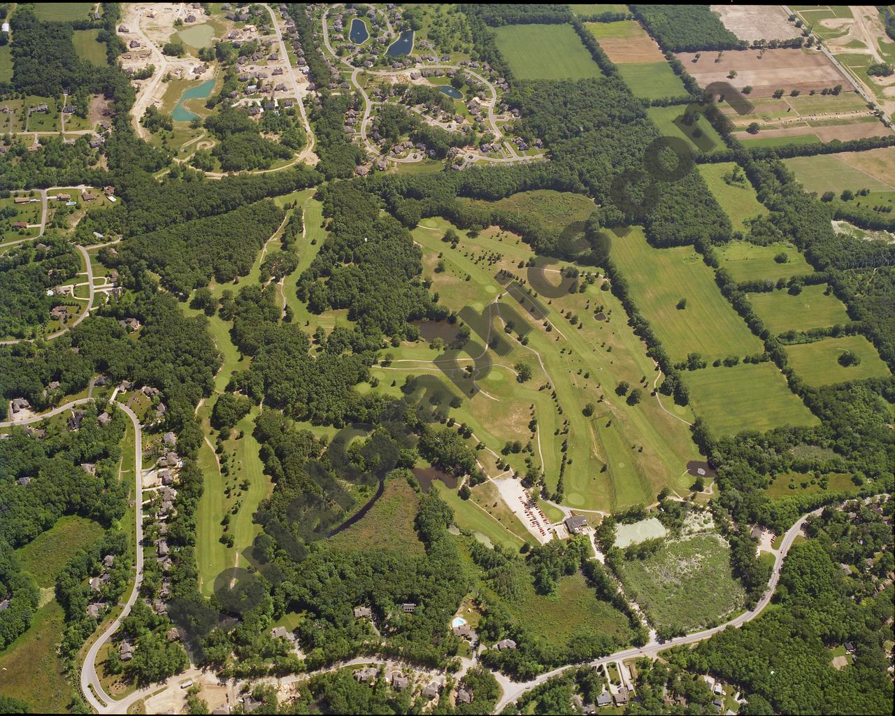 Aerial image of [1835] Bogie Lake Country Club with Canvas Wrap frame