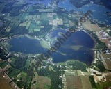 Aerial image of [194] Crooked Lake with Canvas Wrap frame