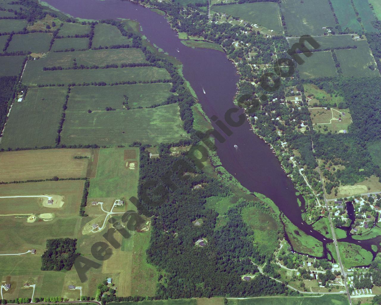 Aerial image of [196] Crooked Lake (S.W. Arm) with No frame