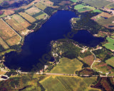 Aerial image of [2282] Cedar Lake in Van Buren, MI with No frame