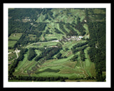 Aerial image of [2602] Egypt Valley Country Club in Kent, MI with Black Metal frame