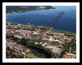 Aerial image of [2610] Traverse City with Black Metal frame