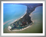 Aerial image of [2704] Sand Point with Silver Metal frame