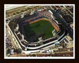 Aerial image of [2721] Tiger Stadium 4427 with Black Wood frame