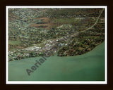 Aerial image of [2729] Salt River with Black Wood frame