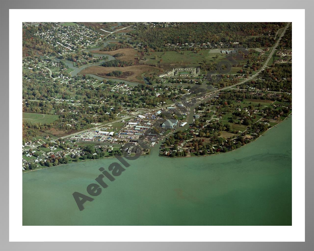 Aerial image of [2729] Salt River with Silver Metal frame