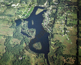 Aerial image of [3000] Lake Braemar in Oakland, MI with No frame