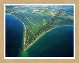 Aerial image of [3130] Point Lookout - F4 with Natural Wood frame