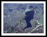 Aerial image of [3397] East Grand Rapids with Black Metal frame