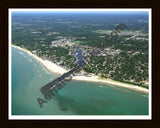 Aerial image of [3555] South Haven, looking east with Black Wood frame