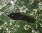 Aerial image of [3568] Loon Lake in Oakland, MI with No frame