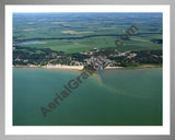 Aerial image of [3600] Caseville in Huron, MI with Silver Metal frame