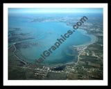 Aerial image of [3643] Anchor Bay with Black Metal frame