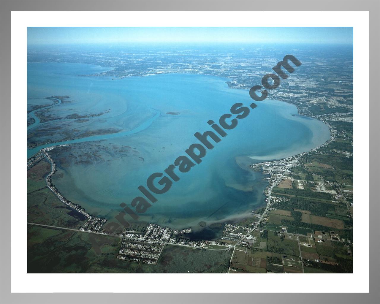 Aerial image of [3643] Anchor Bay with Silver Metal frame