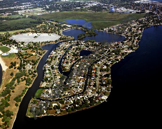 Aerial image of [3656] St. Clair Haven with No frame