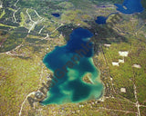 Aerial image of [3689] Opal Lake in Otsego, MI with No frame