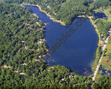 Aerial image of [3832] Bertha Lake in Clare, MI with No frame