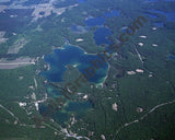 Aerial image of [3920] Arbutus Lake in Grand Traverse, MI with No frame