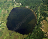 Aerial image of [392] Joslin Lake in Washtenaw, MI with No frame