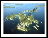 Aerial image of [4089] Benjamin Islands - F6 with Black Metal frame