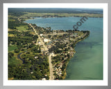 Aerial image of [4232] Fair Haven with Silver Metal frame