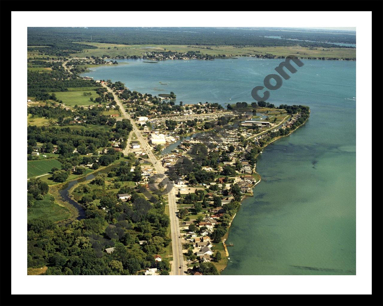 Aerial image of [4232] Fair Haven with Black Metal frame