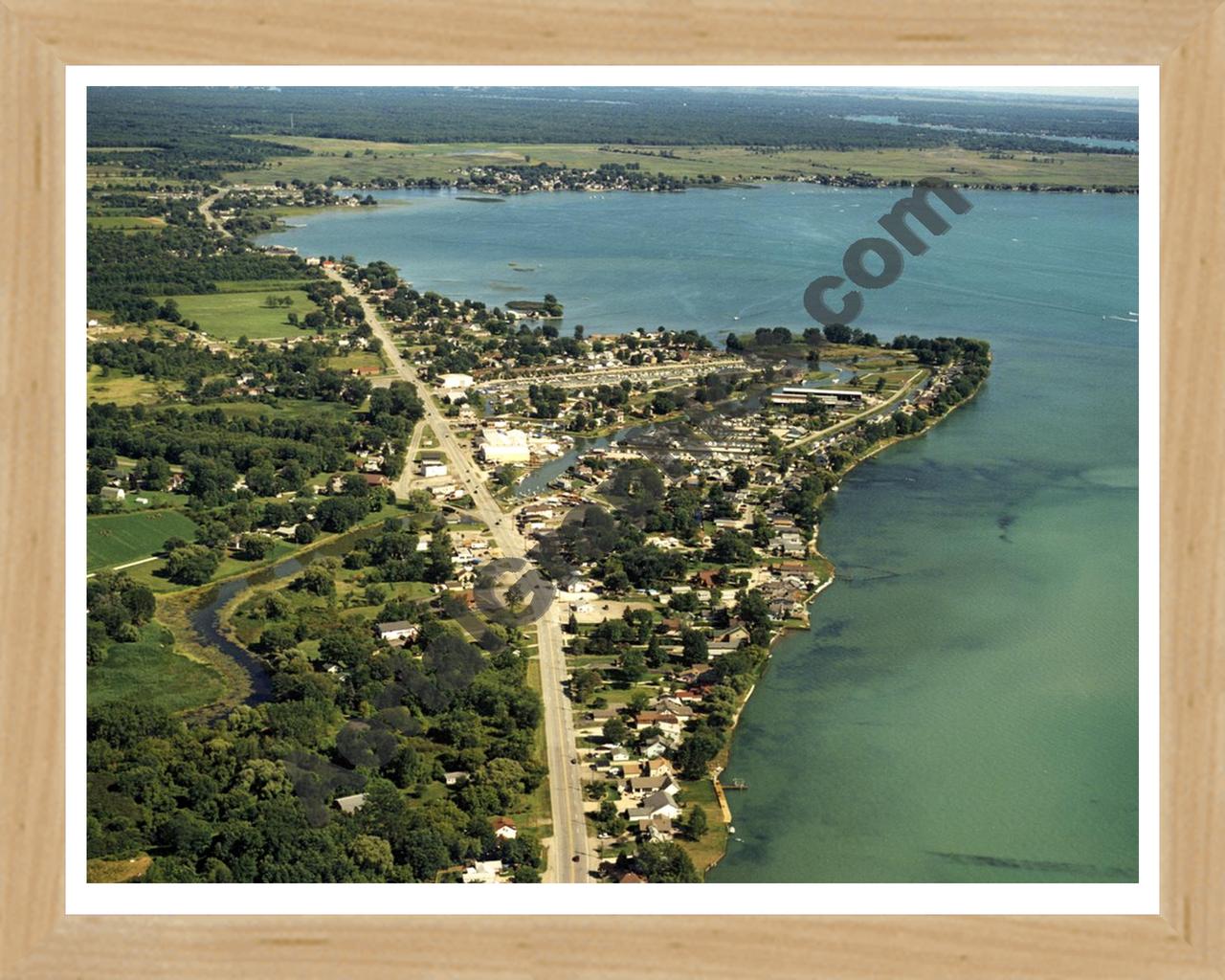 Aerial image of [4232] Fair Haven with Natural Wood frame