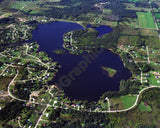 Aerial image of [4277] Lake Victoria in Clinton, MI with No frame