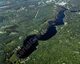 Aerial image of [4326] Long Lake in Clare, MI with No frame