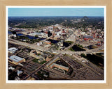 Aerial image of [4534] Grand Rapids with Natural Wood frame