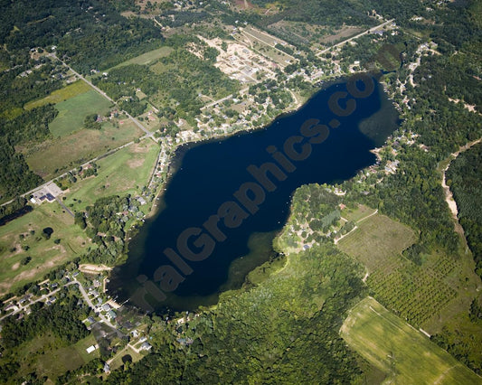 Aerial image of [476] Little Turkey Lake with No frame