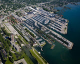 Aerial image of [4955] Nine Mile Tower with Canvas Wrap frame