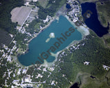 Aerial image of [5020] Maston Lake in Kent, MI with No frame