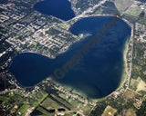 Aerial image of [5107] Austin Lake in Kalamazoo, MI with No frame