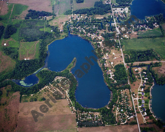 Aerial image of [542] Messick Lake with No frame