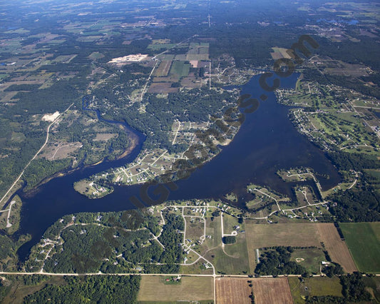 Aerial image of [5624] Lake Isabella in Isabella, MI with No frame