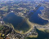 Aerial image of [5643] Devils Lake in Lenawee, MI with No frame