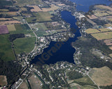 Aerial image of [5653] Lake Bartholomew in Branch, MI with No frame