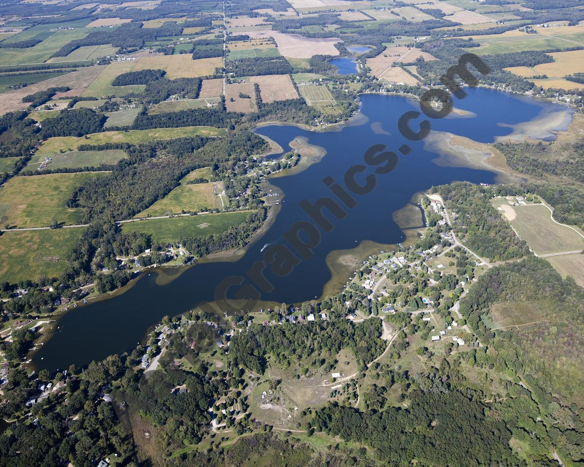 Aerial image of [5658] Lake of the Woods in Branch , MI with No frame