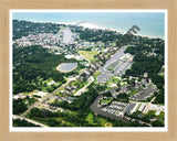 Aerial image of [5677] South Haven in Van Buren, MI with Natural Wood frame