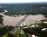 Aerial image of [5679] Kalamazoo Lake Saugatuck in Allegan, MI with No frame