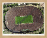 Aerial image of [5682] Michigan Stadium in Washtenaw, MI with Natural Wood frame